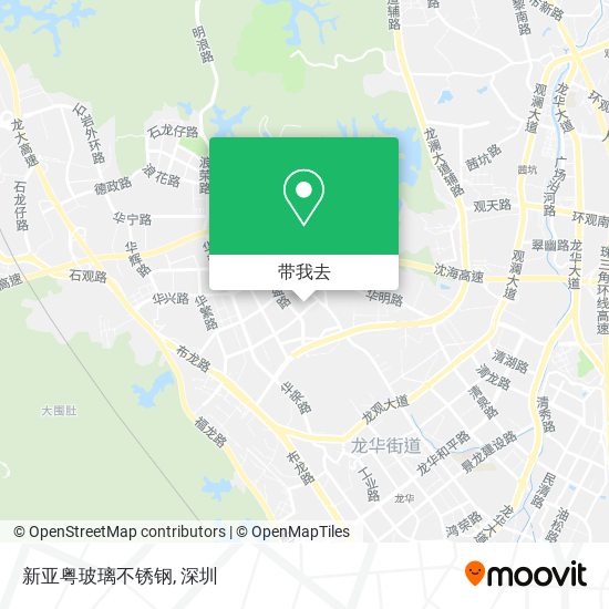 新亚粤玻璃不锈钢地图