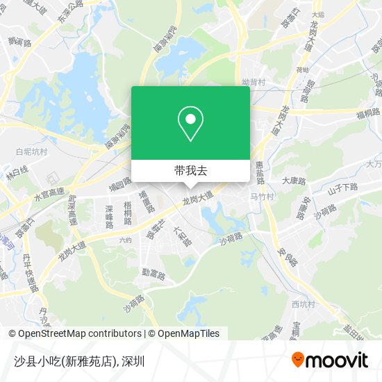 沙县小吃(新雅苑店)地图