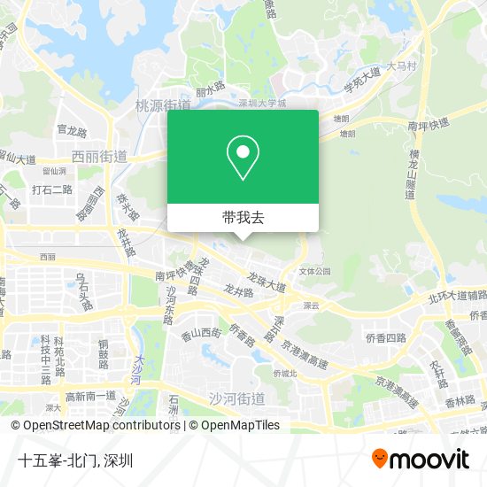 十五峯-北门地图