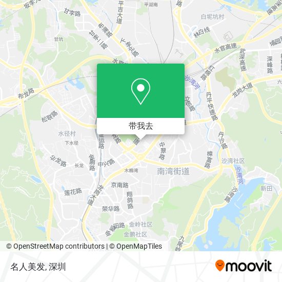 名人美发地图