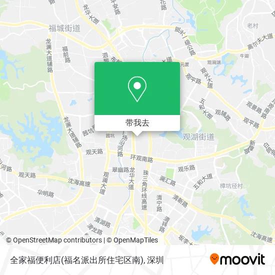 全家福便利店(福名派出所住宅区南)地图