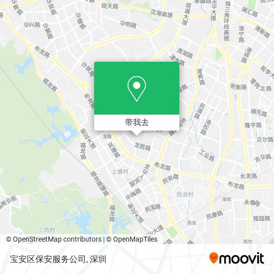宝安区保安服务公司地图