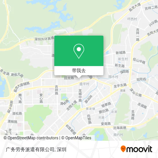 广务劳务派遣有限公司地图