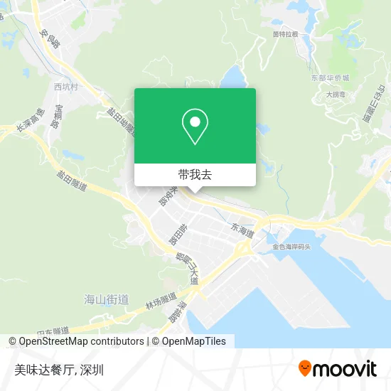 美味达餐厅地图