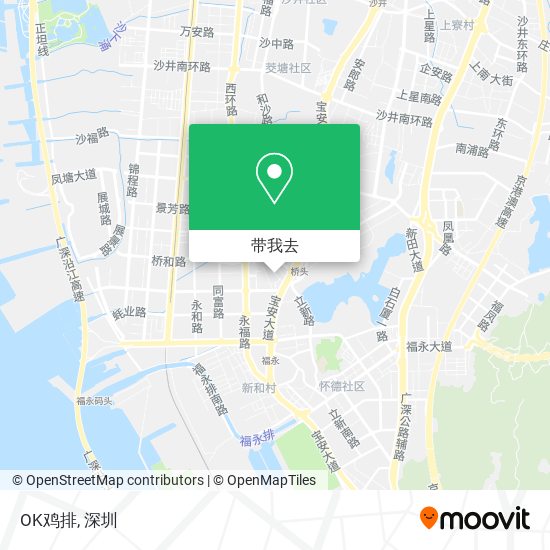 OK鸡排地图