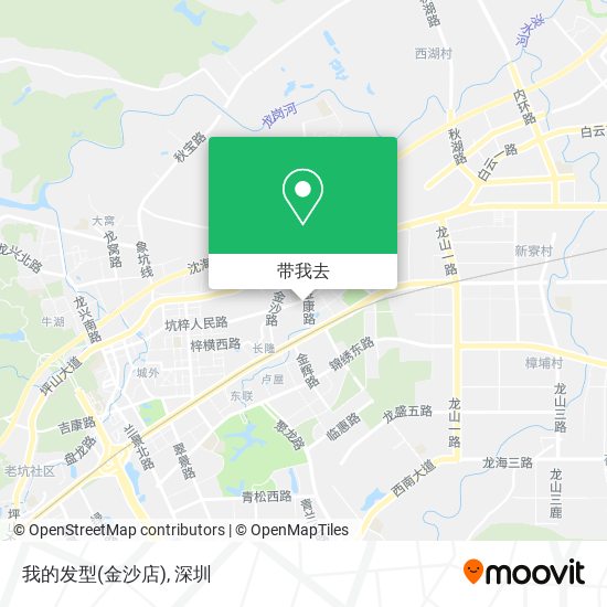 我的发型(金沙店)地图