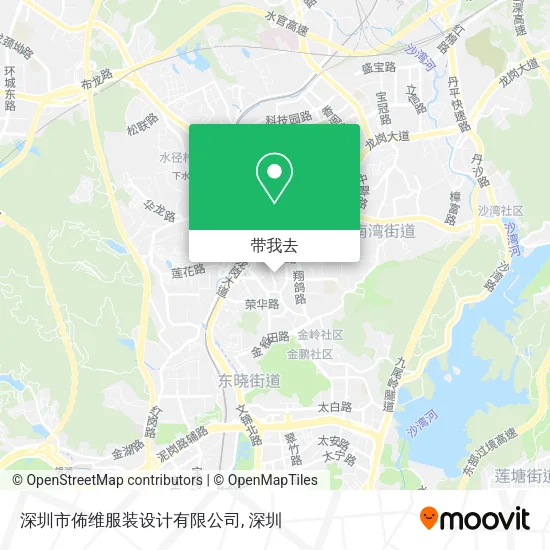 深圳市佈维服装设计有限公司地图