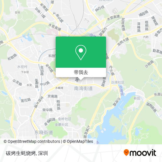 碳烤生蚝烧烤地图