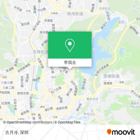 古月冷地图