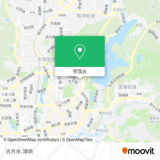 古月冷地图