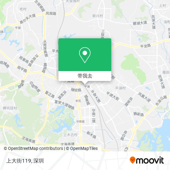 上大街119地图