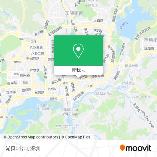 湖贝C出口地图