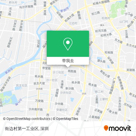 衙边村第一工业区地图