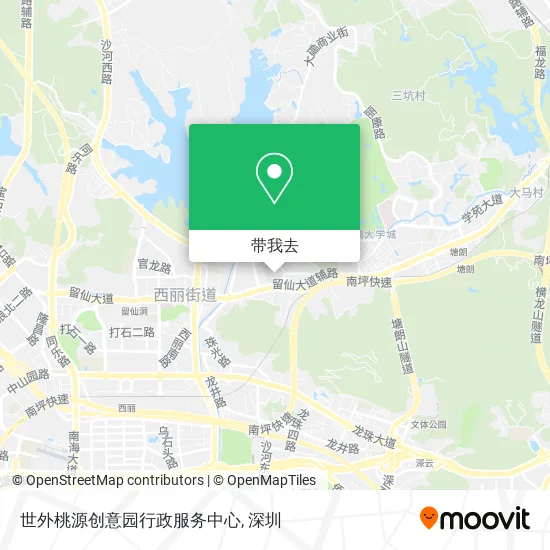 世外桃源创意园行政服务中心地图