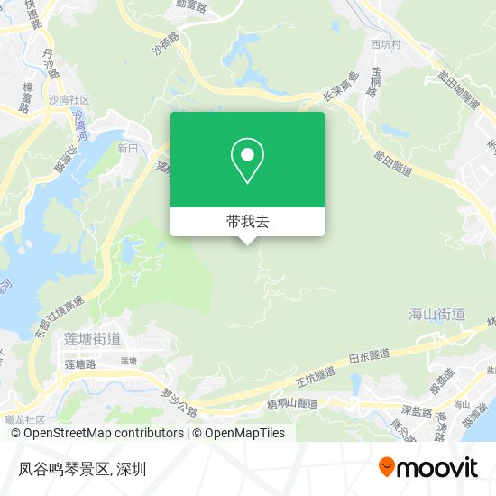 凤谷鸣琴景区地图