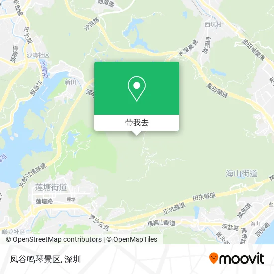 凤谷鸣琴景区地图