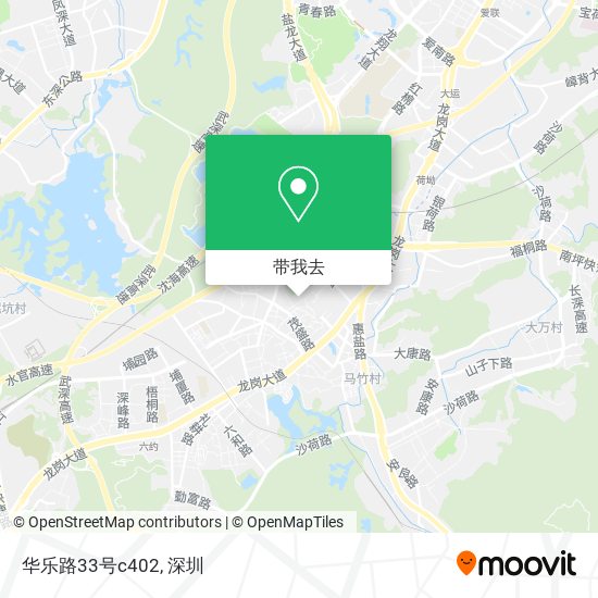 华乐路33号c402地图