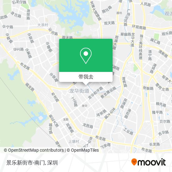 景乐新街市-南门地图