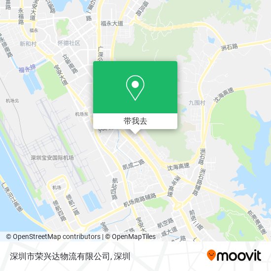 深圳市荣兴达物流有限公司地图