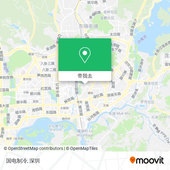 国电制冷地图