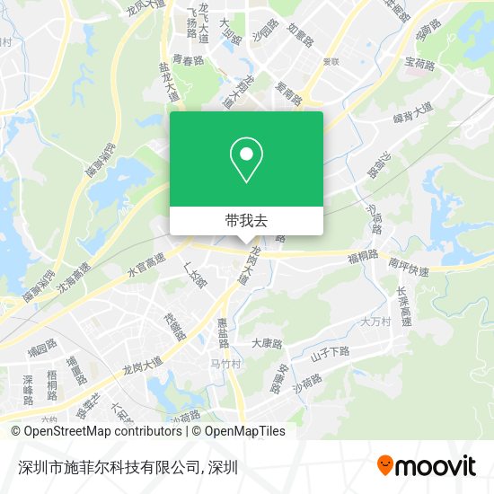 深圳市施菲尔科技有限公司地图