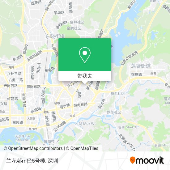 兰花邨m径5号楼地图