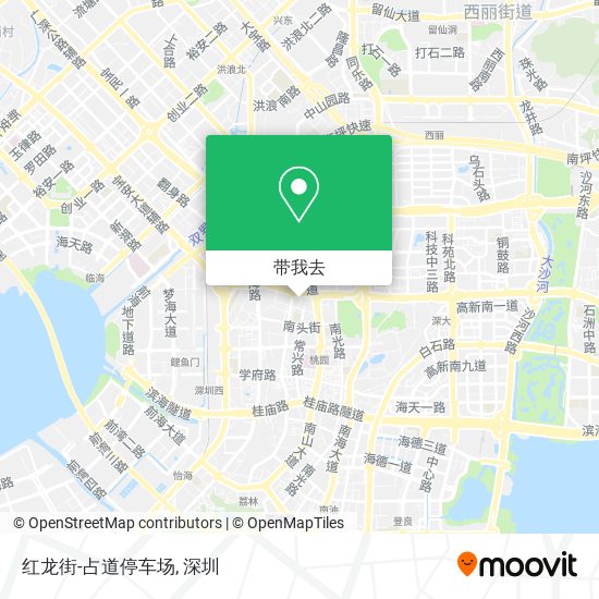 红龙街-占道停车场地图