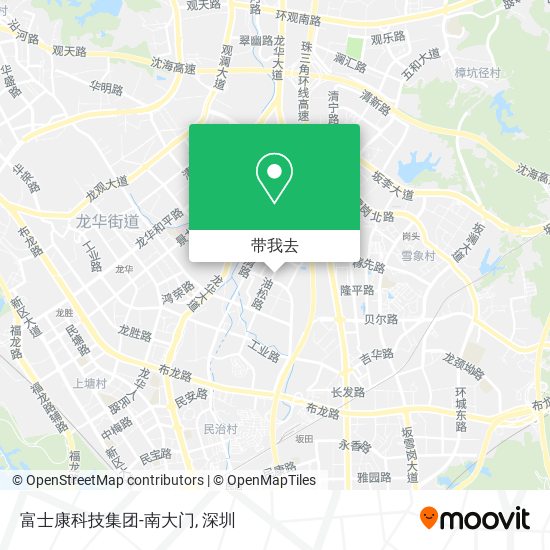 富士康科技集团-南大门地图