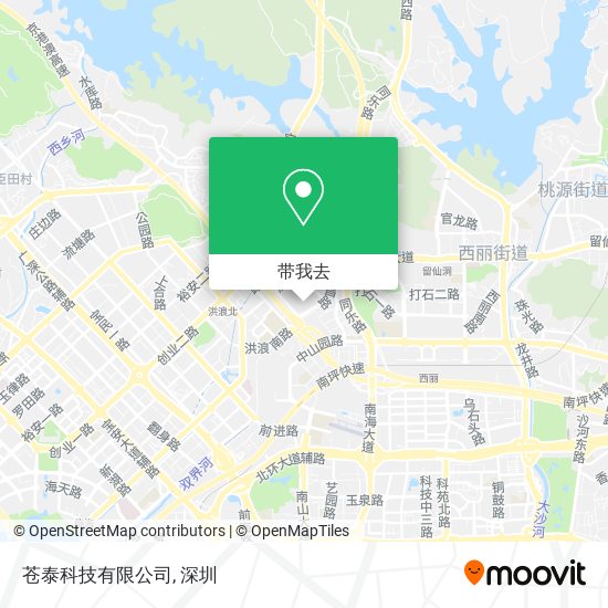 苍泰科技有限公司地图