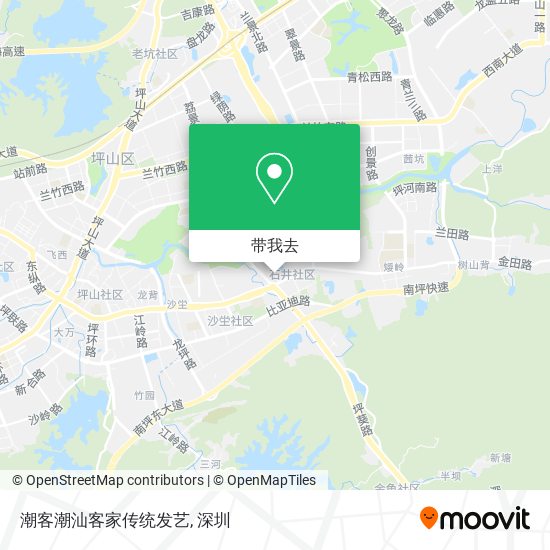 潮客潮汕客家传统发艺地图