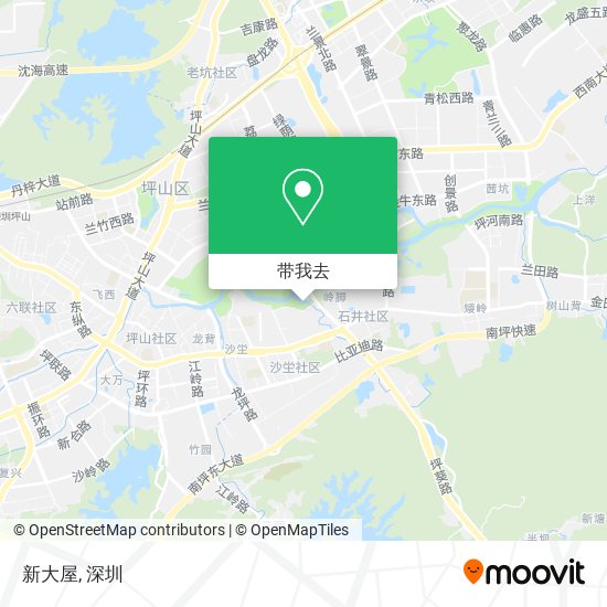 新大屋地图