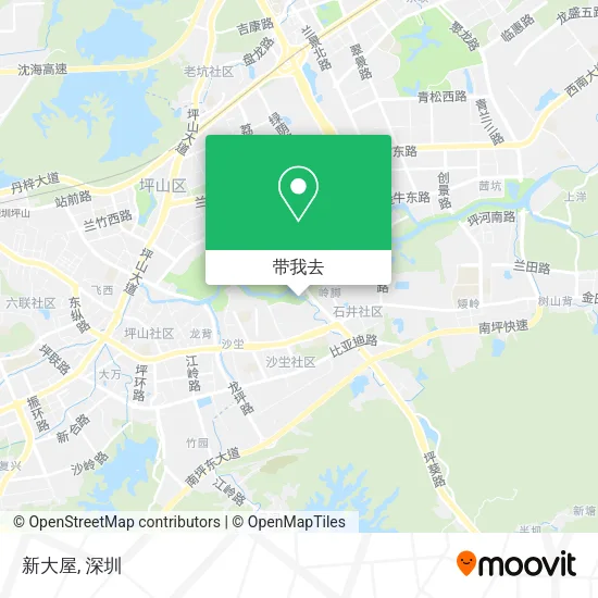 新大屋地图