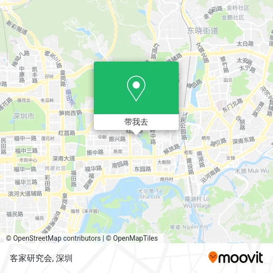 客家研究会地图