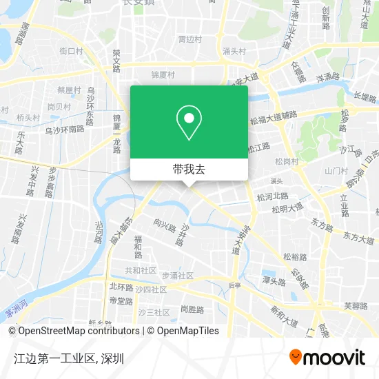 江边第一工业区地图
