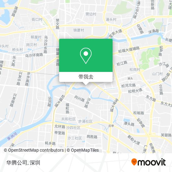 华腾公司地图