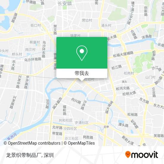 龙景织带制品厂地图