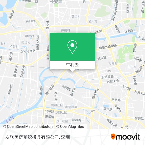 友联美辉塑胶模具有限公司地图