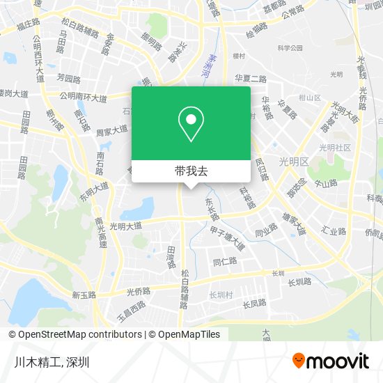 川木精工地图