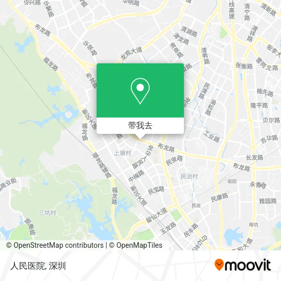 人民医院地图