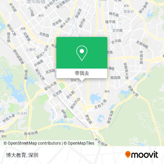 博大教育地图