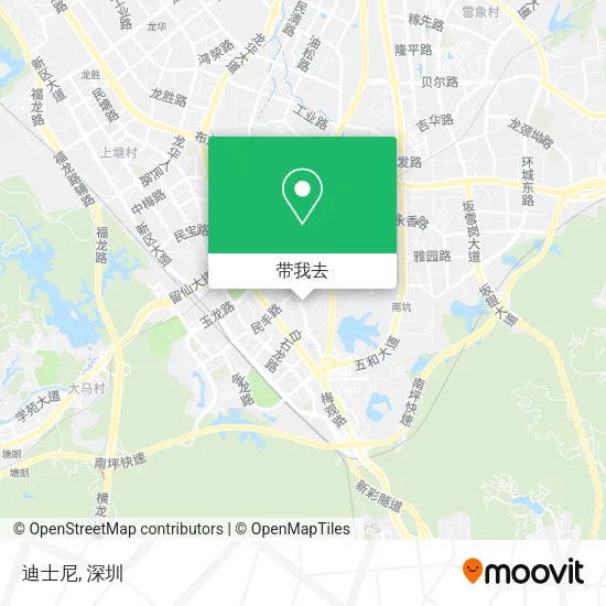 迪士尼地图