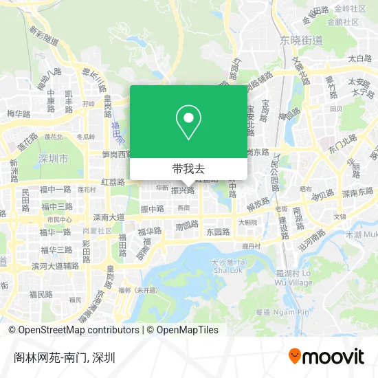 阁林网苑-南门地图