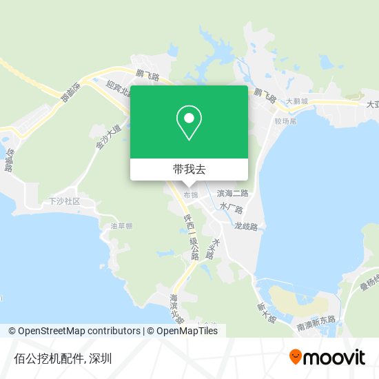 佰公挖机配件地图
