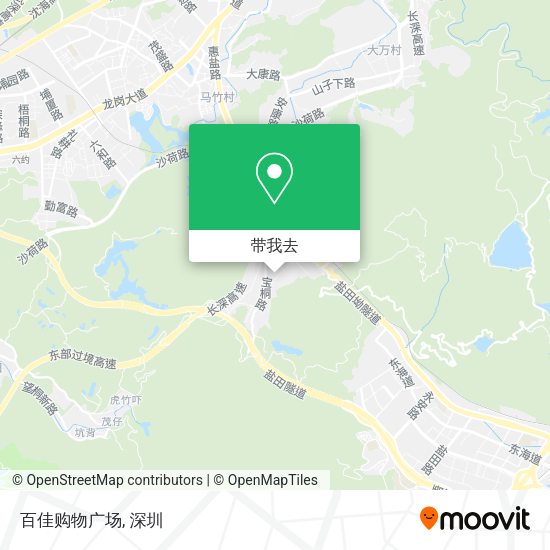 百佳购物广场地图