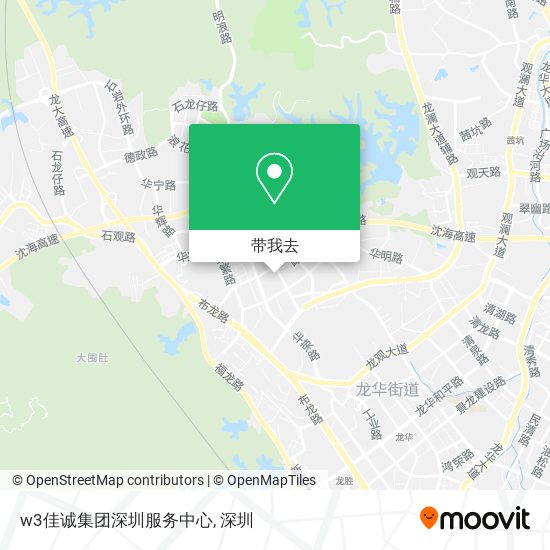 w3佳诚集团深圳服务中心地图