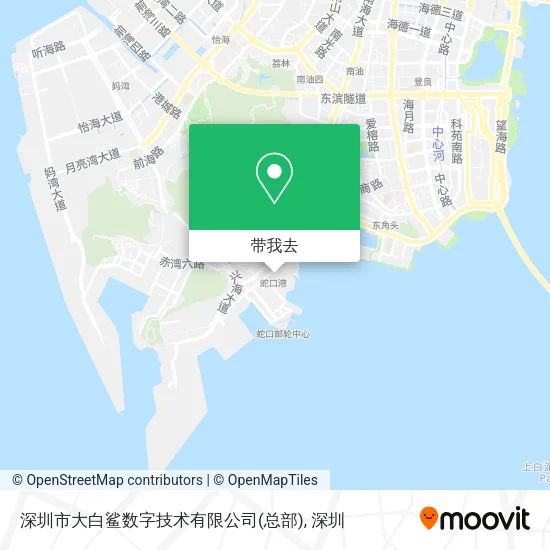 深圳市大白鲨数字技术有限公司(总部)地图