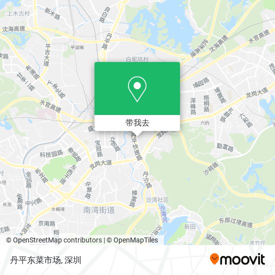 丹平东菜市场地图