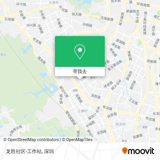 龙胜社区-工作站地图