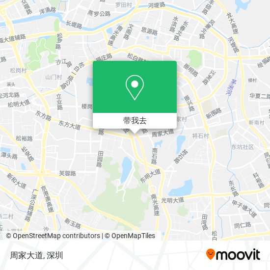 周家大道地图