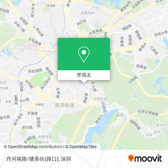 丹河南路/塘美街(路口)地图